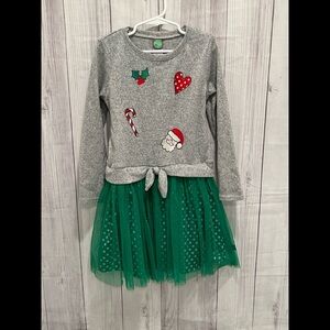 DOLLIE & ME girls Christmas holiday dress / size 6X
